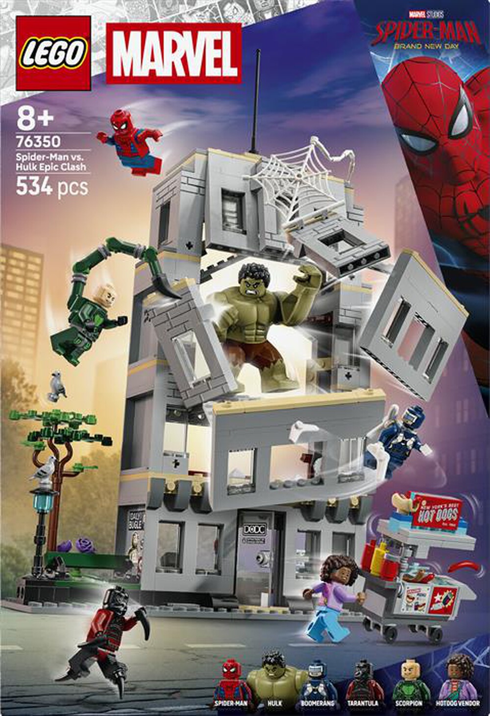 Immagine del prodotto LEGO - MARVEL Scontro epico: Spider-Man vs. Hulk - 76350
