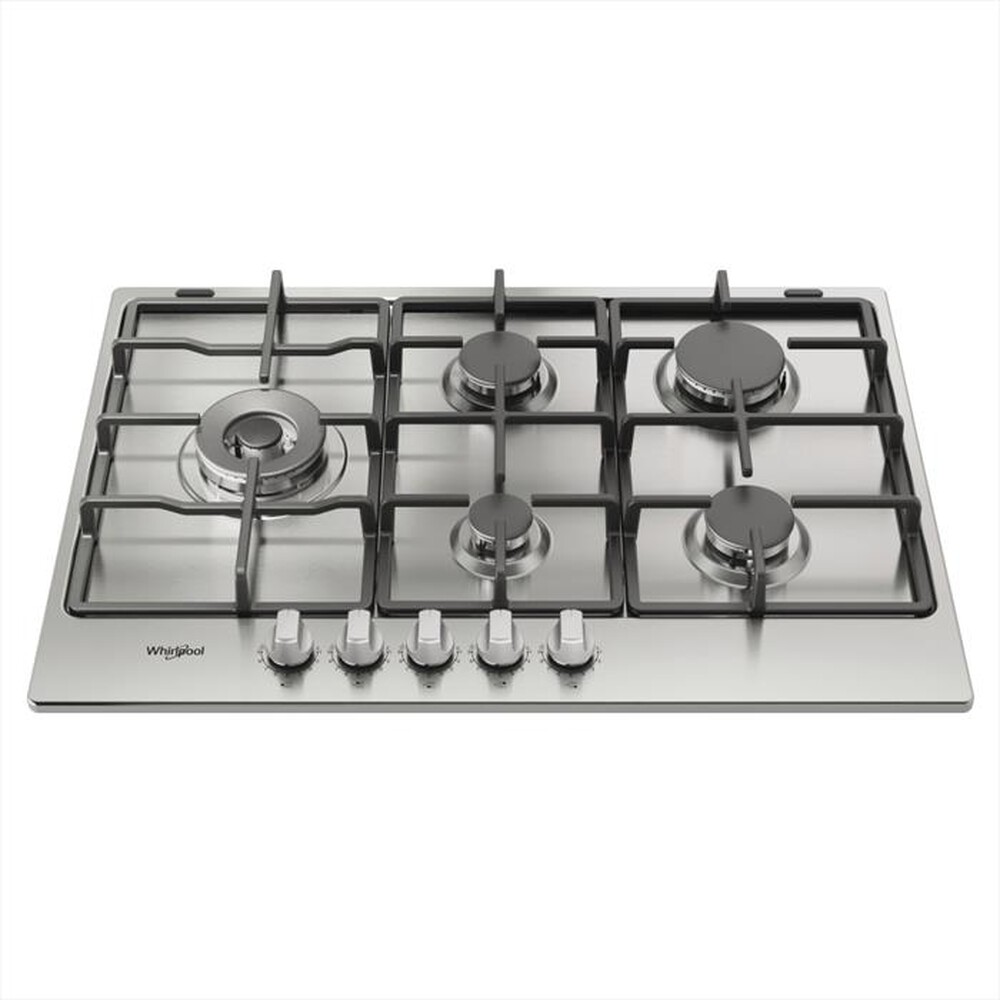 "WHIRLPOOL - Piano cottura a gas ELEMENTS TGML 761 IX/R 73 cm-Stainless steel"