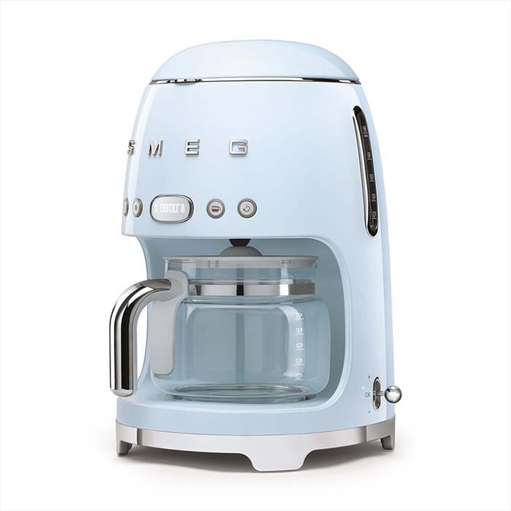 "SMEG - Macchina da Caffè Filtro 50's Style – DCF02PBEU-azzurro"