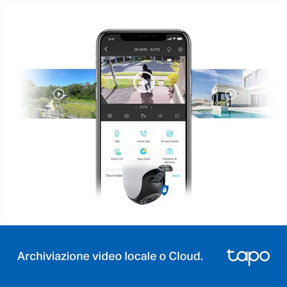 "TP-LINK - Telecamera smart TC42-Bianco"