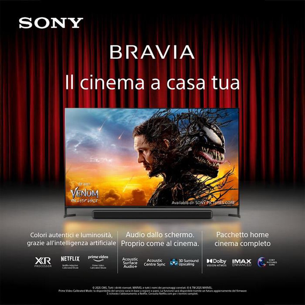 Immagine del prodotto SONY - Smart TV OLED UHD 4K 65" K65XR8M25B.CEI-Nero