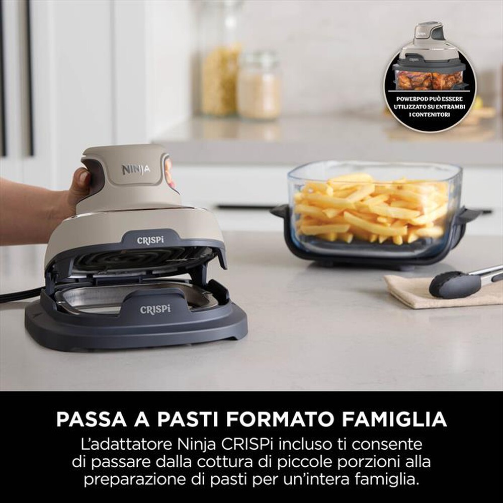 Immagine del prodotto NINJA - FRIGGITRICE AD ARIA IN VETRO PORTATILE CRISPI-Tortora