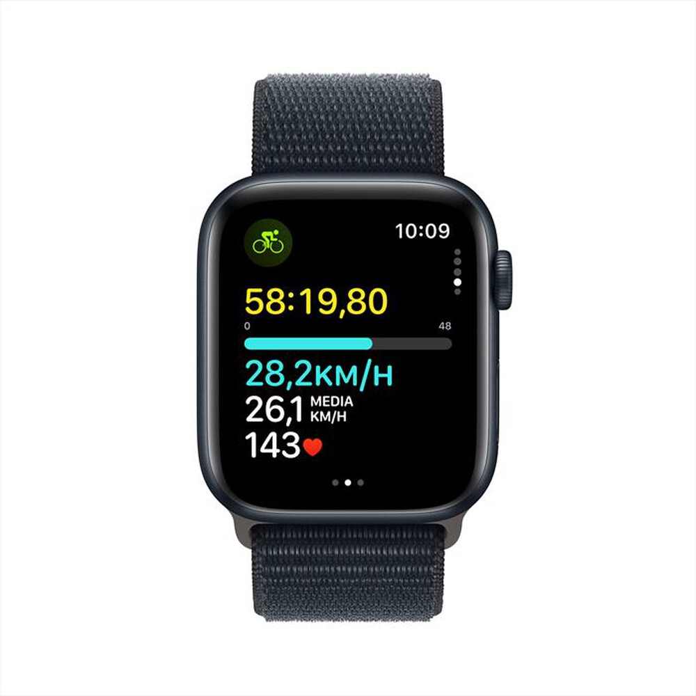 "APPLE - Watch SE GPS Cassa 44mm-Mezzanotte"