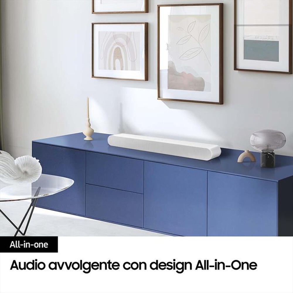 Immagine del prodotto SAMSUNG - Soundbar HW-S61D/ZF, 5 CANALI, WHITE, 2024-WHITE