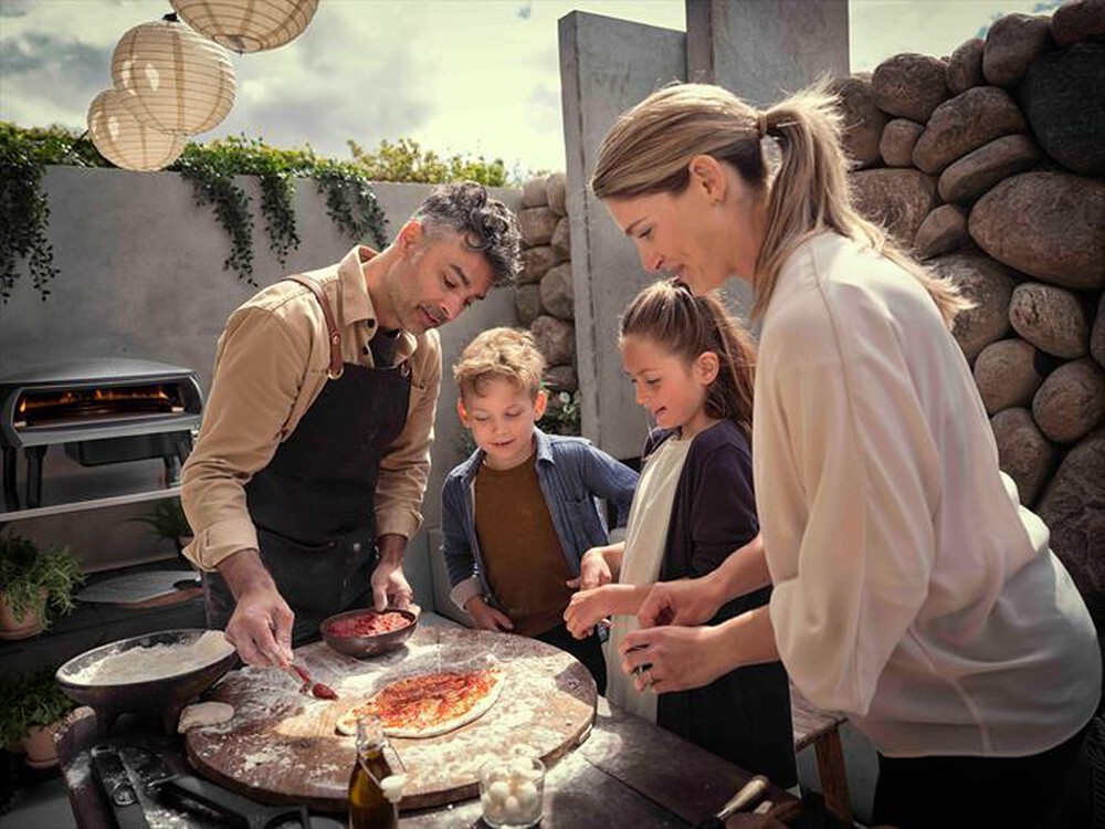 "WITT - Forno pizza da esterno ETNA ROTANTE-Nero"