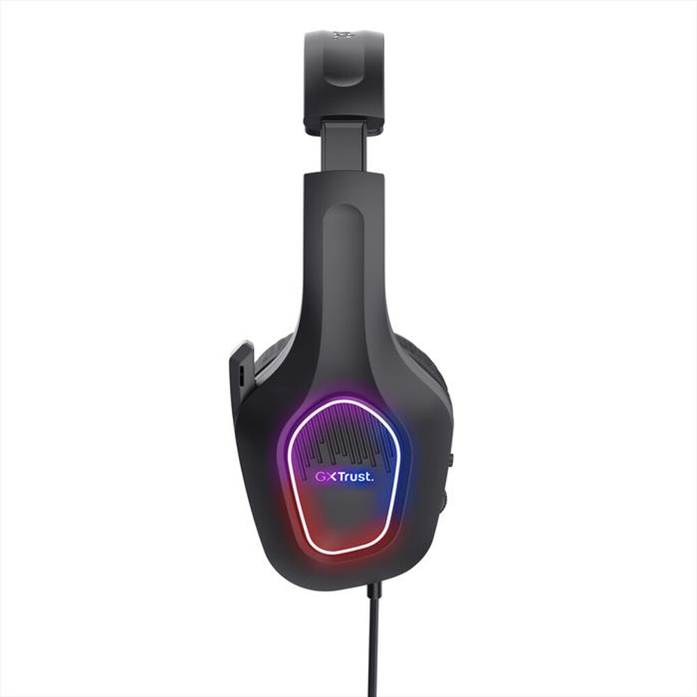 "TRUST - GXT416 ZIROX LED HEADSET-Black/ LED multicolor"