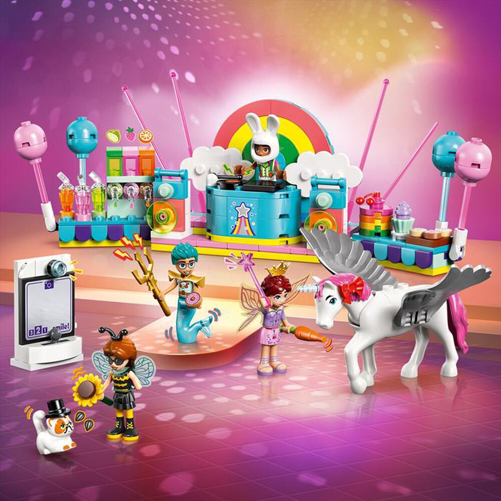 "LEGO - PARTY IN COSTUME CON UNICORNO E FATINA-,"