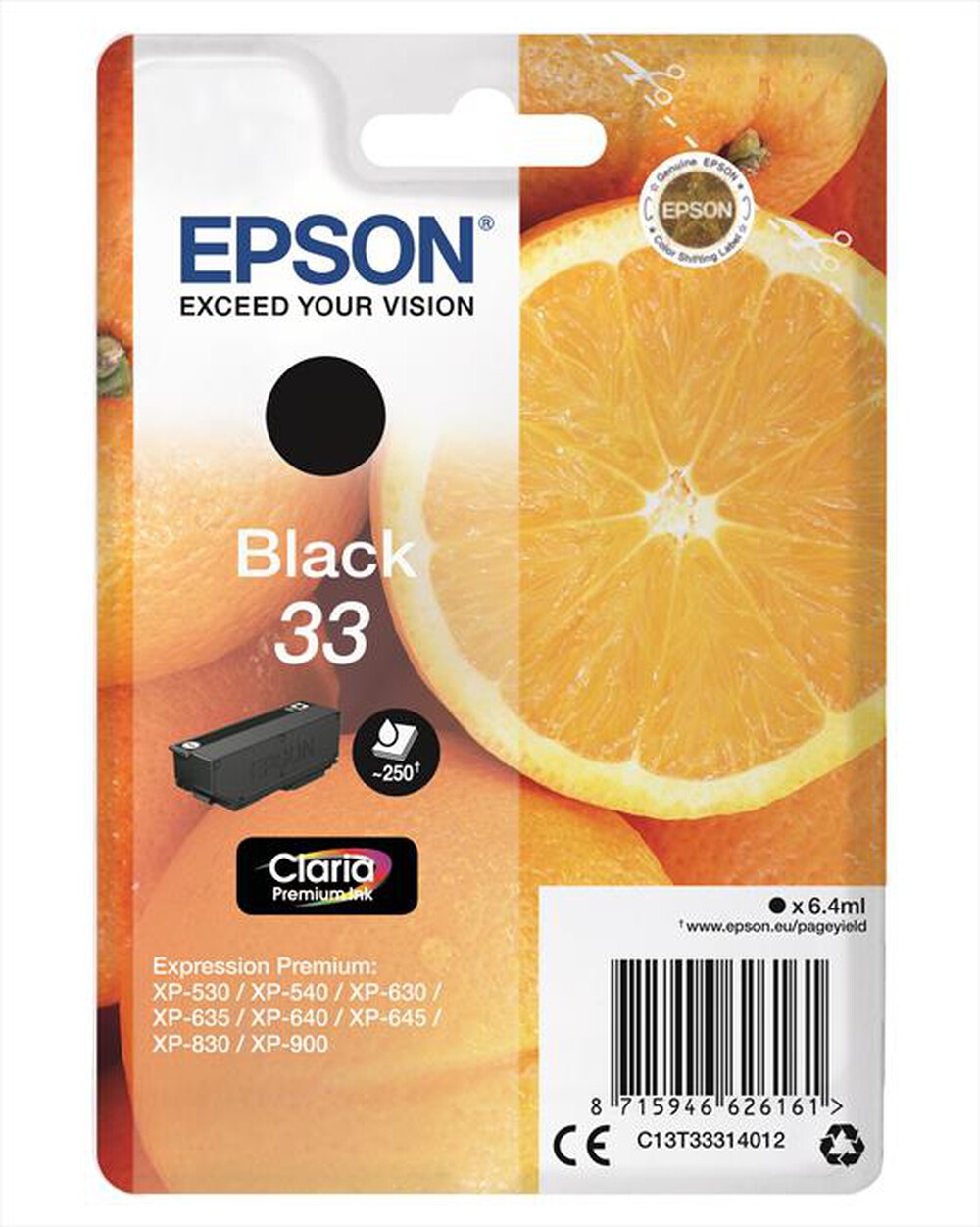 "EPSON - C13T33314022-Nero"