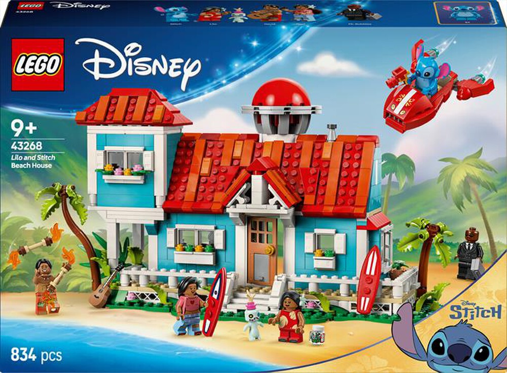 Immagine del prodotto LEGO - DISNEY Casa sulla spiaggia di Lilo e Stitch 43268