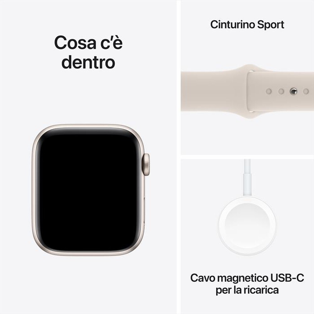 "APPLE - Watch SE GPS + Cellular Cassa 44mm - S/M-Galassia"