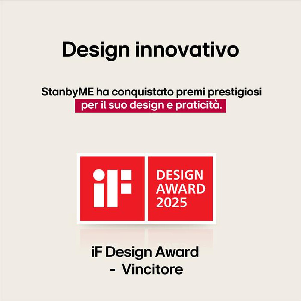 Immagine del prodotto LG - STANBYME 2 27LX6TDGA-Beige