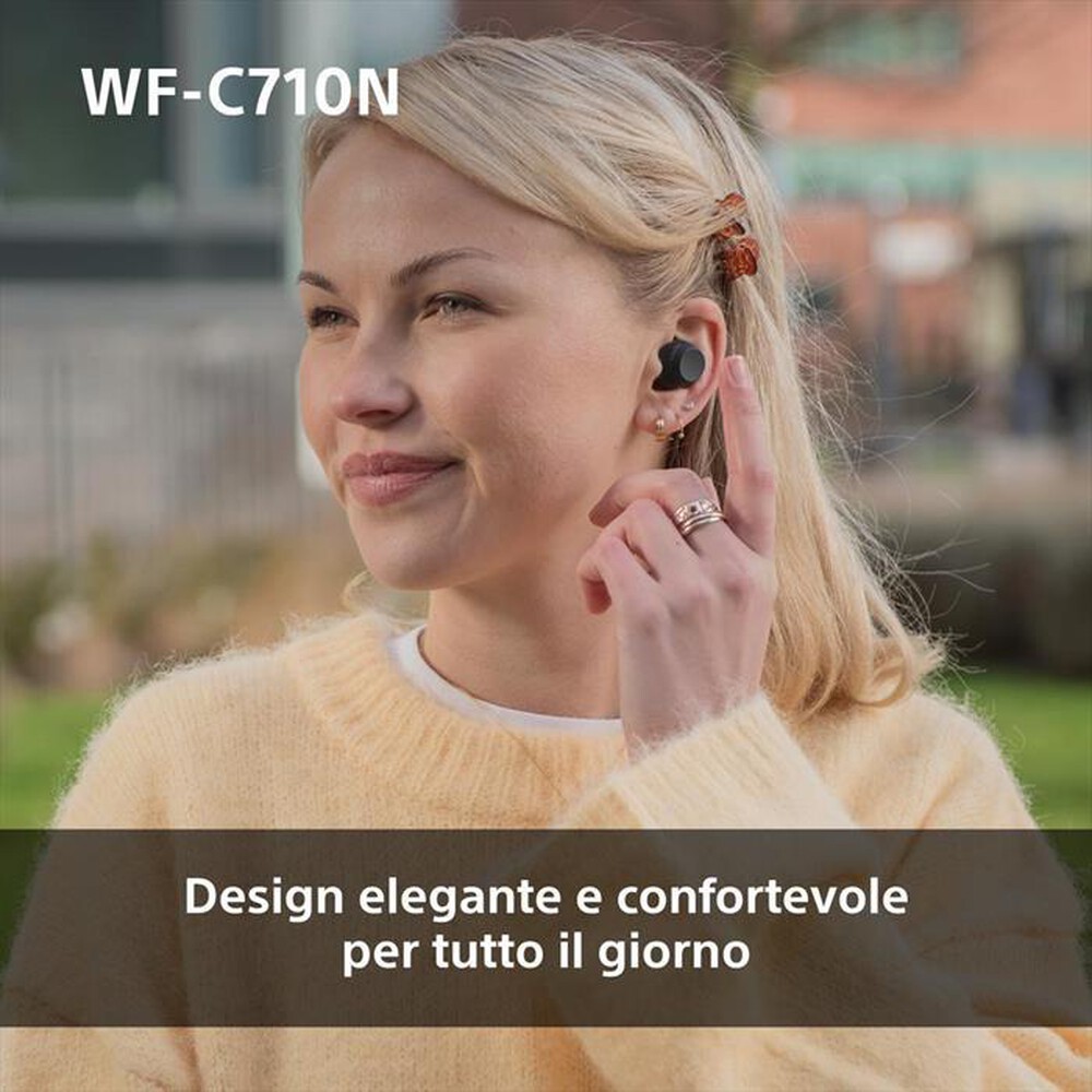 "SONY - Cuffie True Wireless WFC710NB.CE7-Nero"