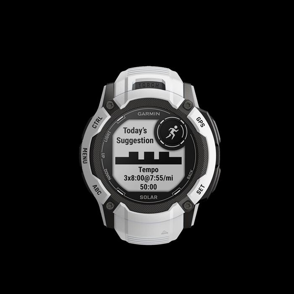 "GARMIN - Smartwatch INSTINCT 2X SOLAR, WHITESTONE,"