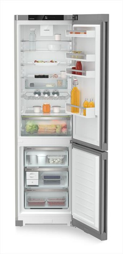 LIEBHERR - Frigorifero Combinato CNSFD 5723-20 Classe  D-SteelFinish / Silver