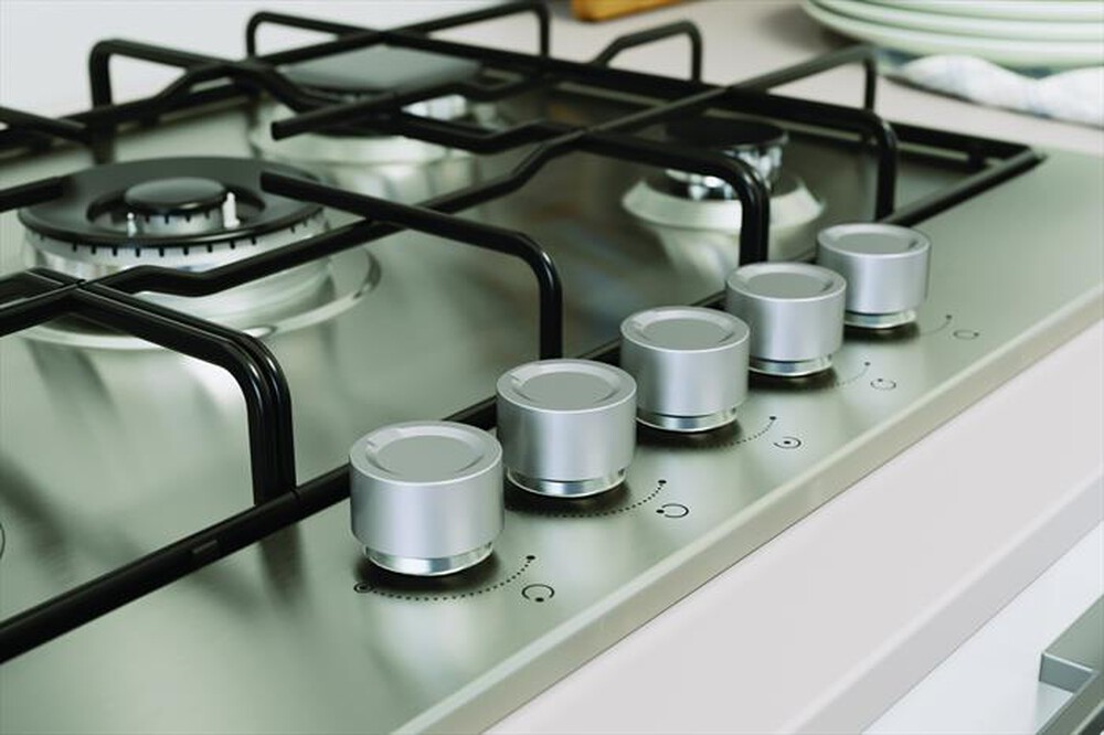 Immagine del prodotto INDESIT - THP 752 W/IX/I 1 PIANO GAS INOX 75CM