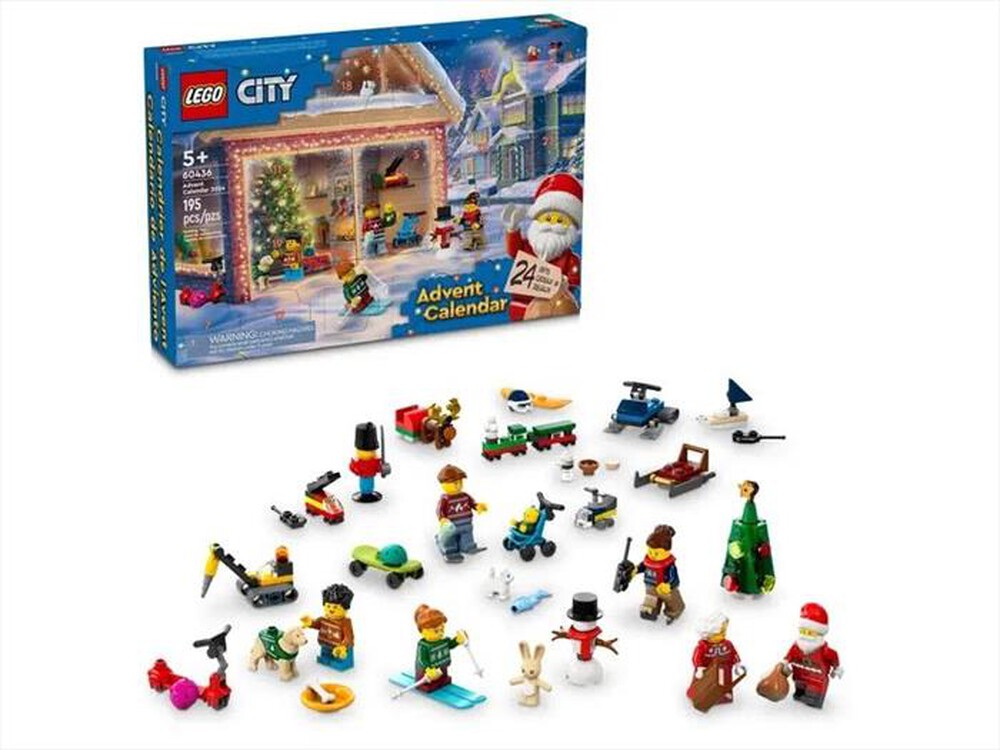 "LEGO - CALENDARIO DELL'AVVENTO 2024 - 60436-Multicolore"