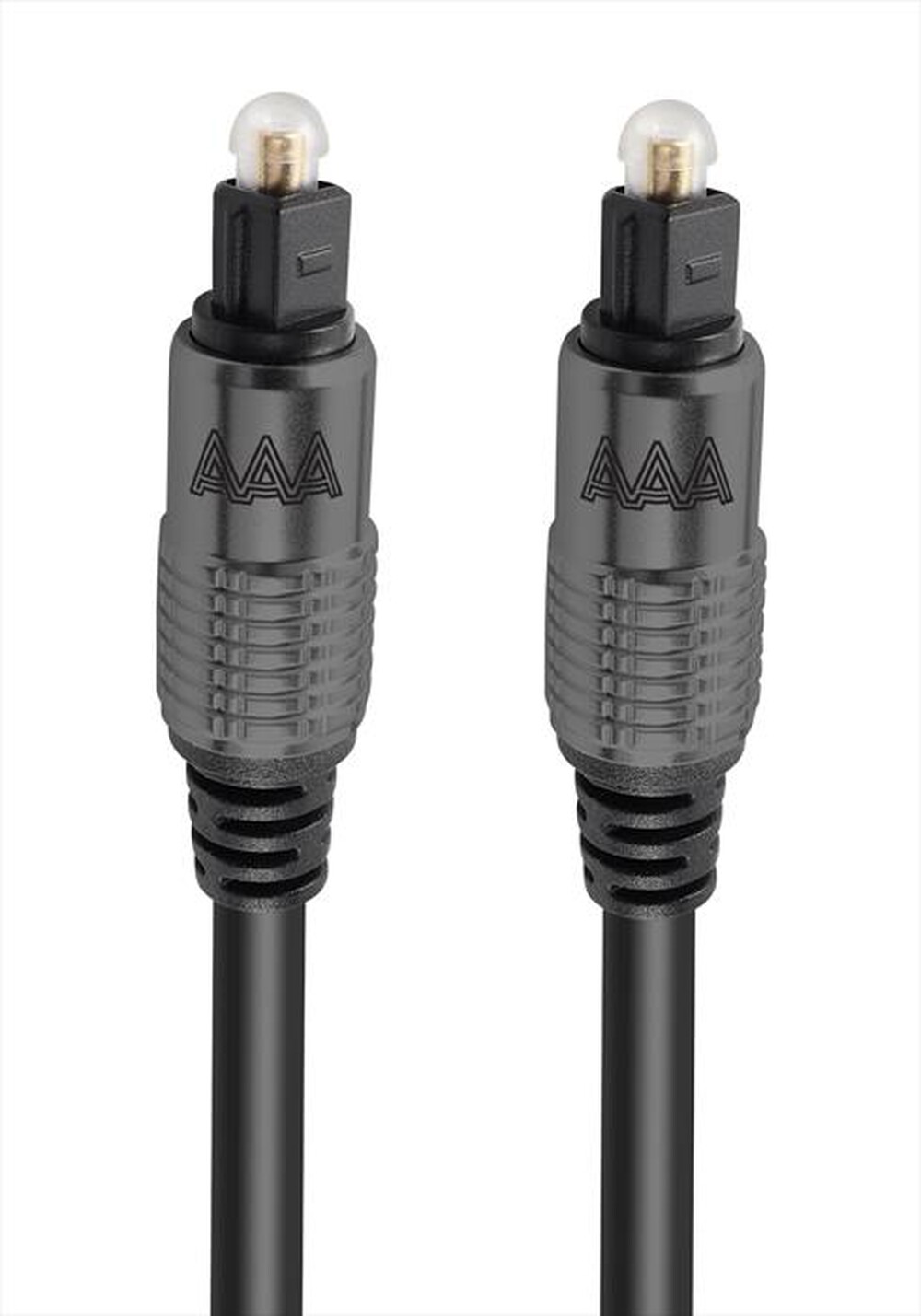 "AAAMAZE - CAVO OTTICO ULTRA PREMIUM TOSLINK 2 METRI-Nero"