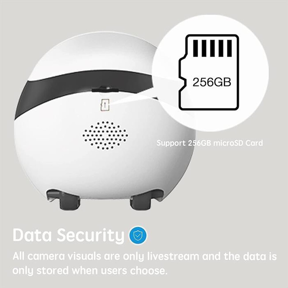 Immagine del prodotto ENABOT - EBO SE Telecammera per animali domestici 108-BIANCO/NERO