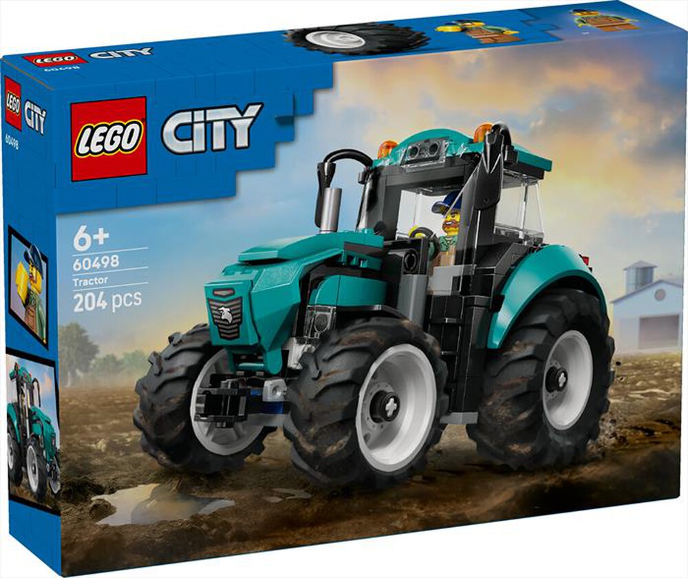 Immagine del prodotto LEGO - CITY Trattore - 60498-Multicolore