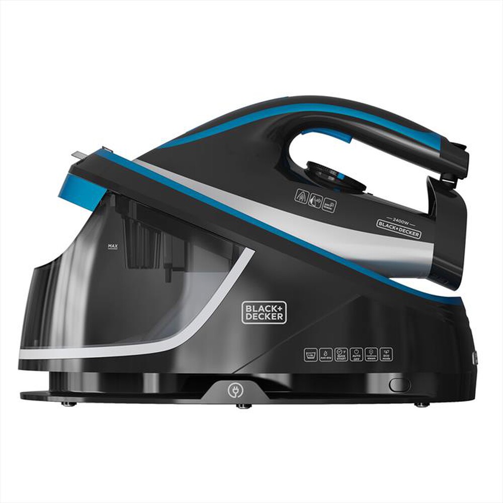"BLACK & DECKER - Sistema stirante BXSS2401E-NERO/BLU"