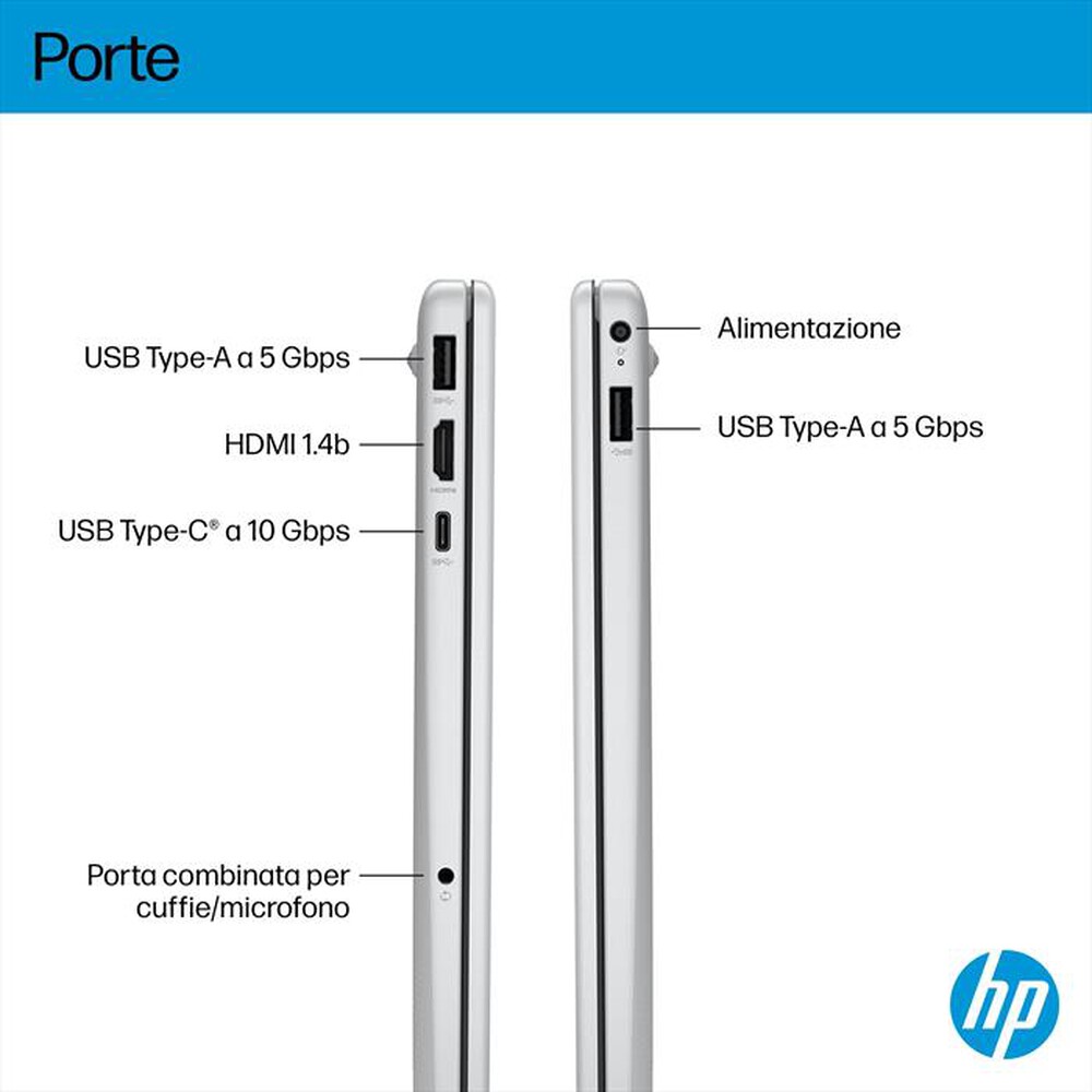 Immagine del prodotto HP - Notebook OMNIBOOK 3 NG AI 15-FN0015NL-Glacier Silver