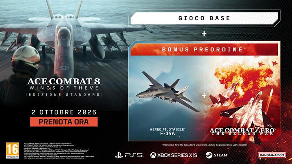 Immagine del prodotto NAMCO - ACE COMBAT 8: WINGS OF THEVE PS5