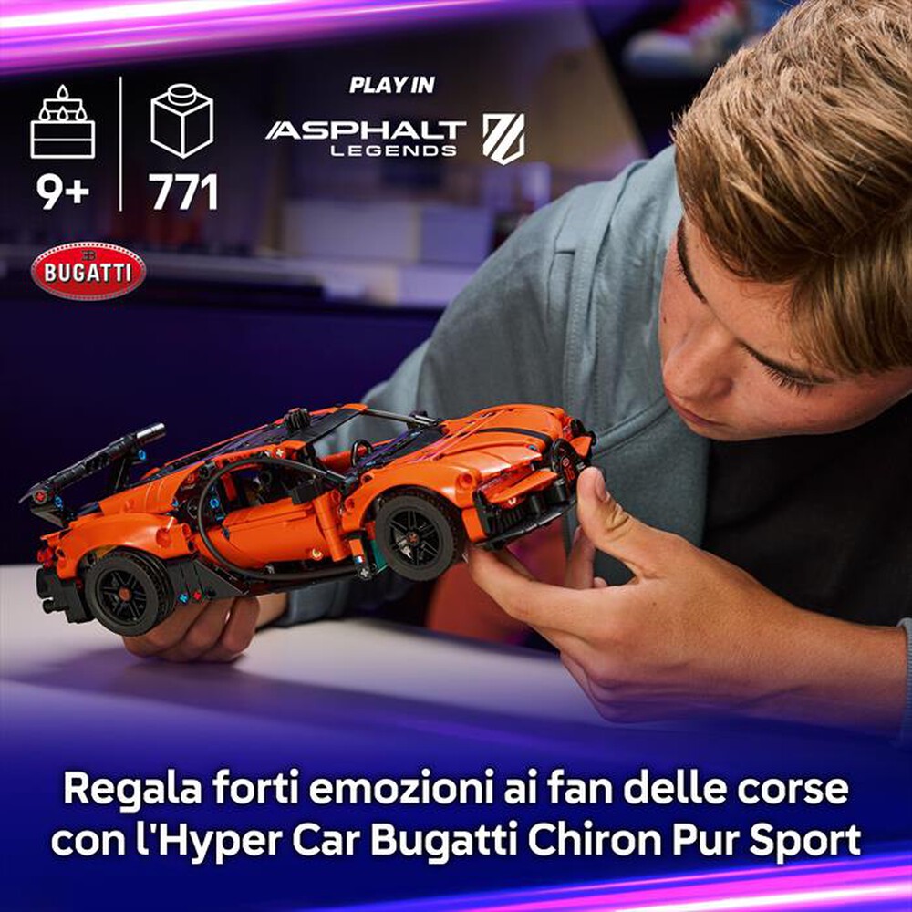 Immagine del prodotto LEGO - TECHNIC Hyper Car Bugatti Chiron Pur Sport - 42222