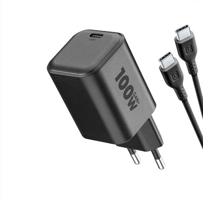 CELLULARLINE - Caricabatterie da rete 100W KIT ACH 100W-Nero