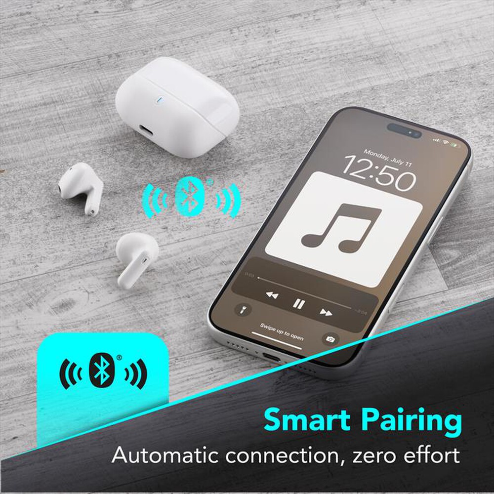 Immagine del prodotto CELLULARLINE - AURICOLARI WEAVY CAPSULE BLUETOOTH TECNOLOGIA TRU-Bianco