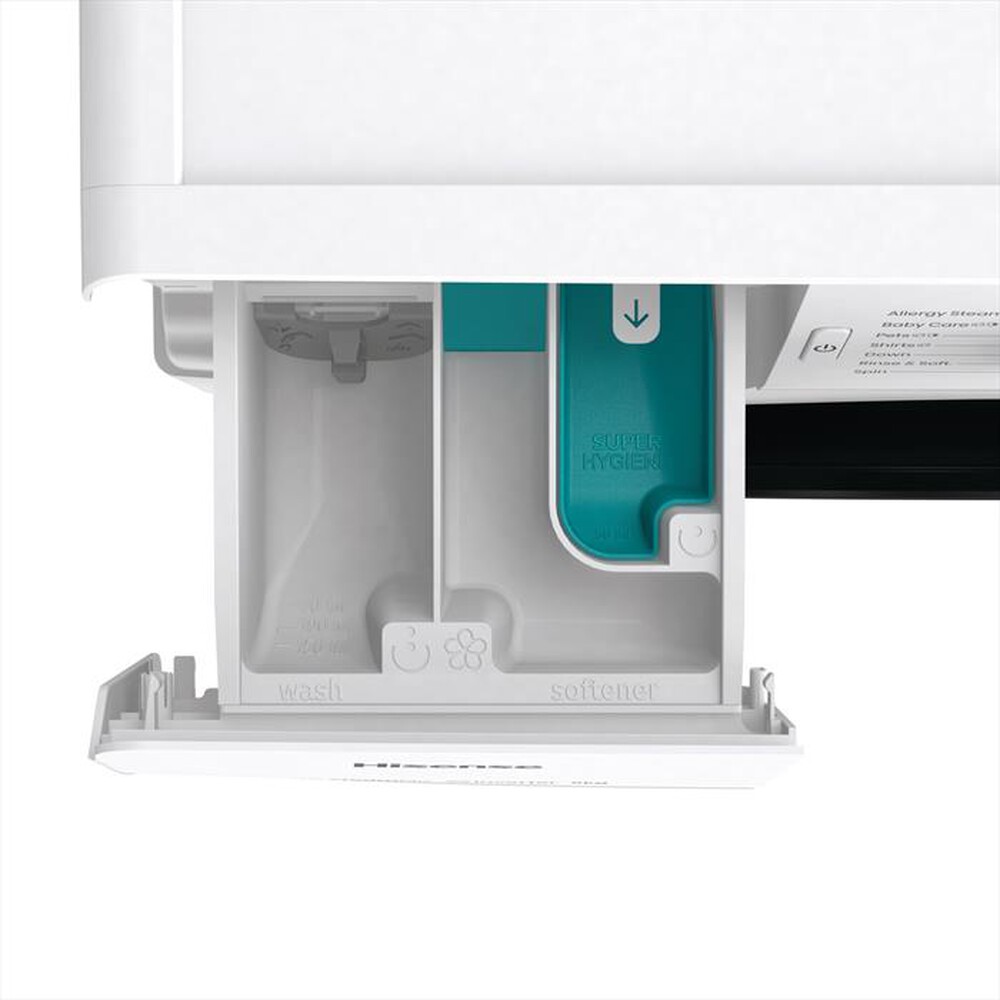 "HISENSE - Lavatrice WF3V842BW 8 Kg Classe A-Bianco/Nero"