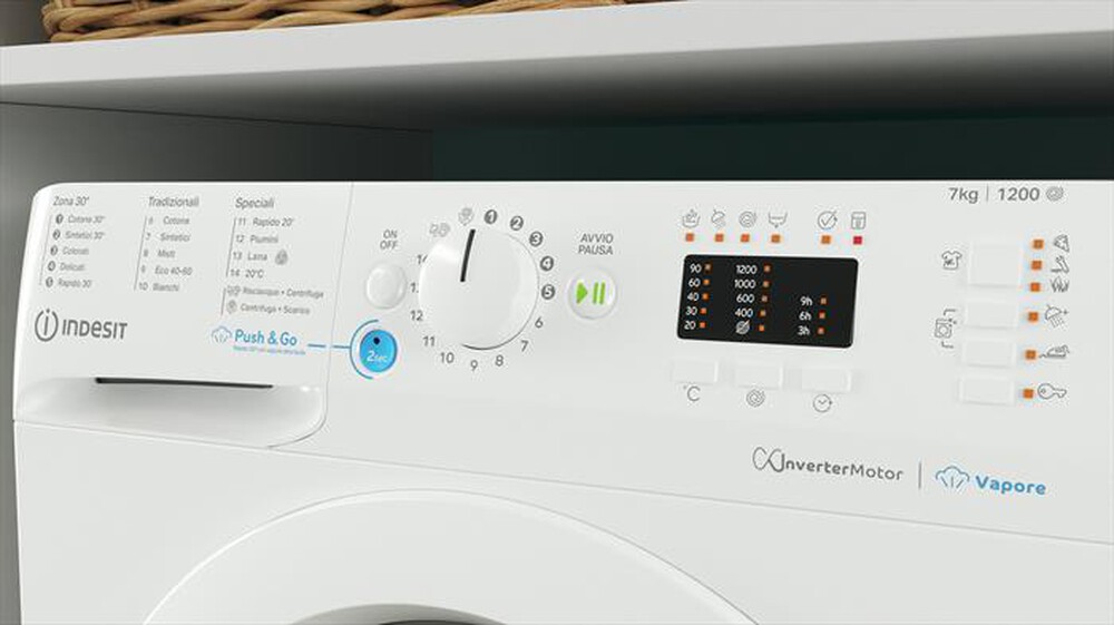 "INDESIT - Lavatrice INNEX BWSA 7125X WV IT 7 Kg Classe B-Bianco"