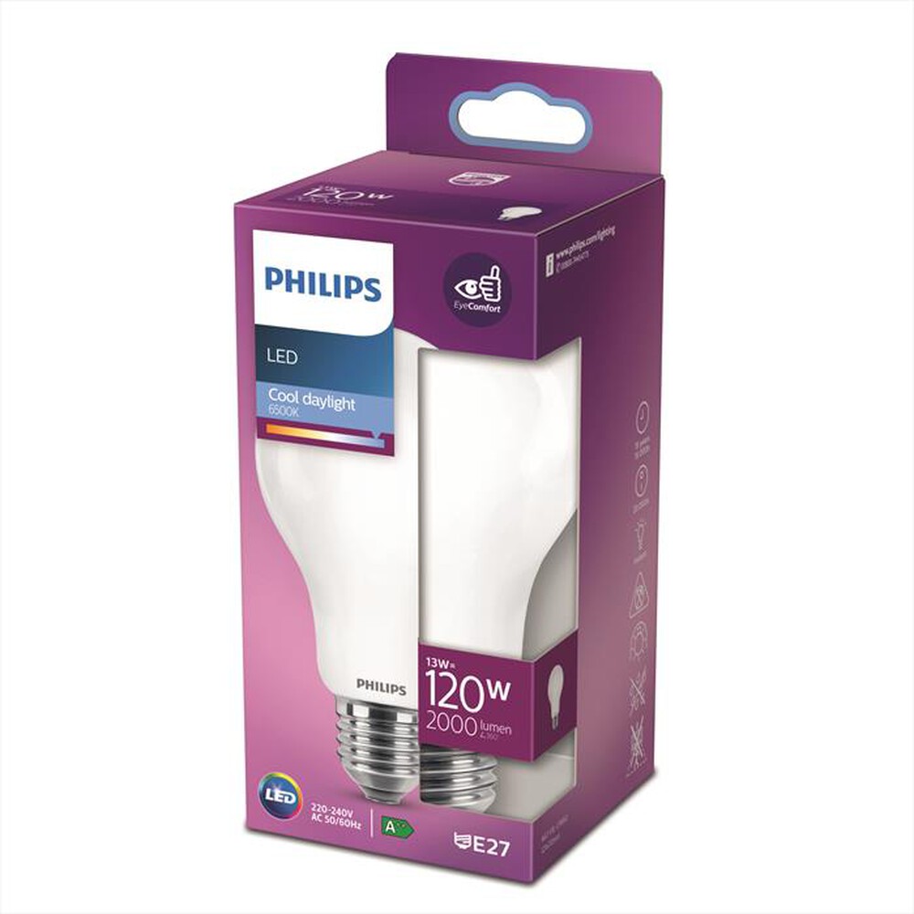 Immagine del prodotto PHILIPS - LED GOCCIA VETRO 120W E27 6500K NON DIM-White