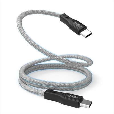 SBS - Cavo C-C magnetico TECABLETCCMAG-Nero