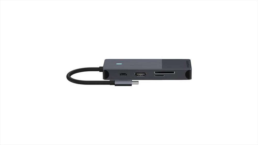 Immagine del prodotto RAPOO - Multiport Adapter UCM-2004-Space Grey/Grigio Metallizzato