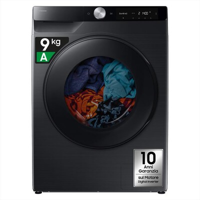 SAMSUNG - Lavasciuga WD90DG6G94BBU3 9/5KG Classe A-nera con obl&ograve; e display nero