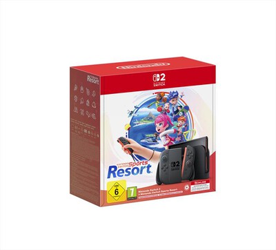 NINTENDO - SWITCH 2 + NINTENDO SWITCH SPORTS RESORT-Nero