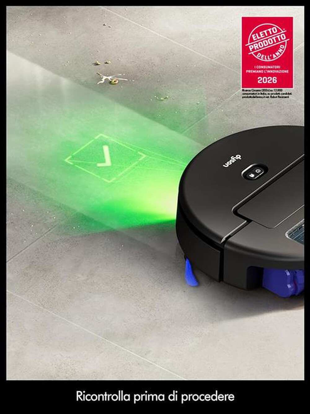 Immagine del prodotto DYSON - Robot Lavapavimenti SPOT+SCRUB AI-Black