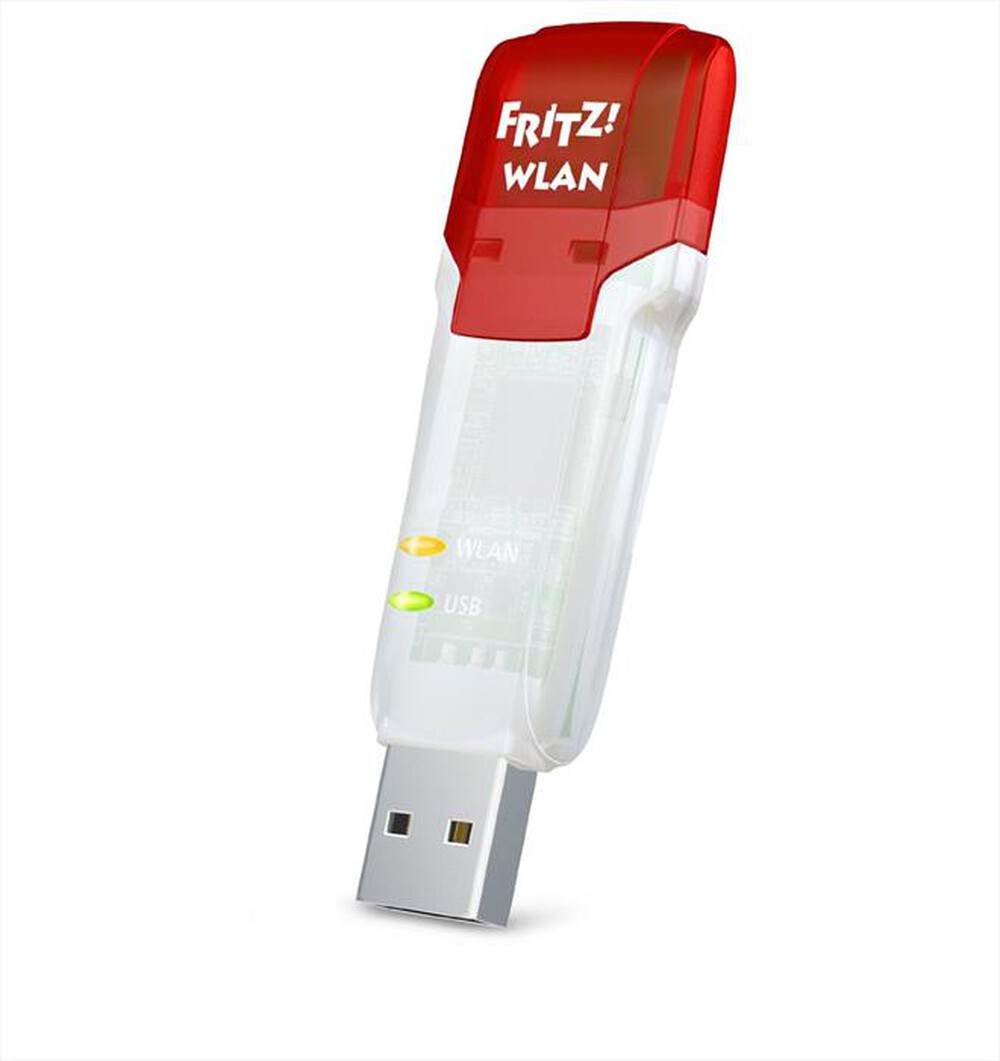 "FRITZ! - WLAN Stick AC 860 - Bianco/Rosso"
