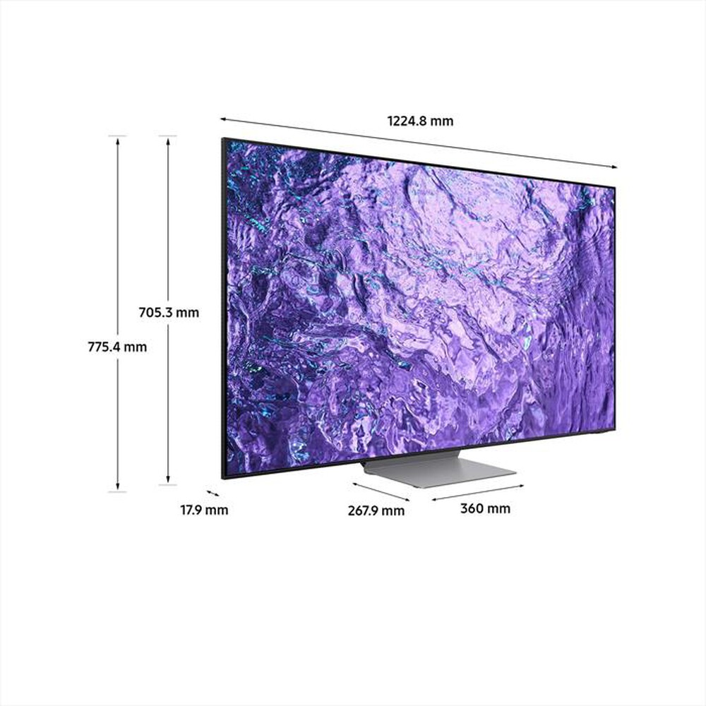 "SAMSUNG - Smart TV Q-LED UHD 8K 55\" QE55QN700C-TITAN BLACK"