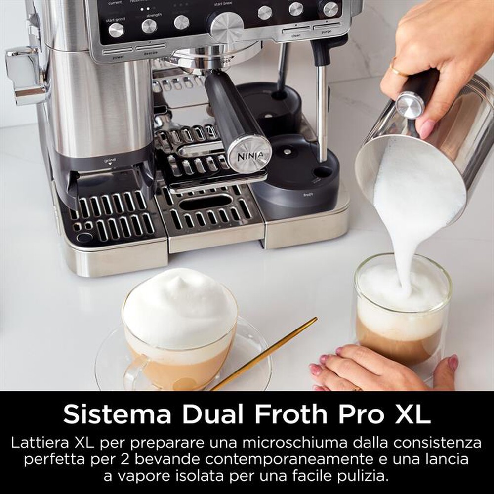 Immagine del prodotto NINJA - MACCHINA PER ESPRESSO NINJA LUXE PRO-Argento