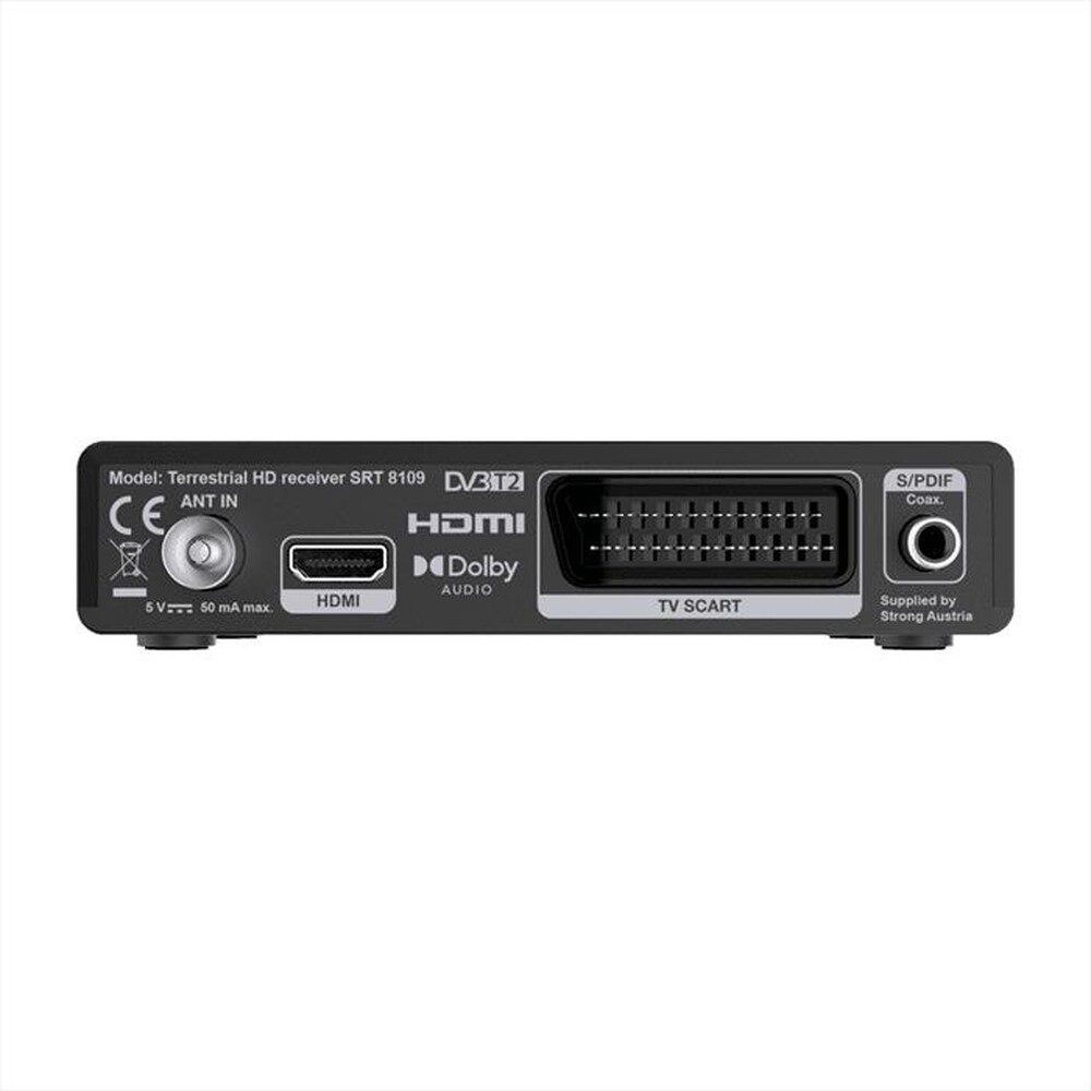 "STRONG - Decoder digitale terrestre T2 SRT8109"