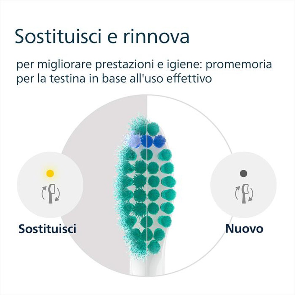 Immagine del prodotto PHILIPS - Testina spazzolino elettrico HX6012/87-Bianco