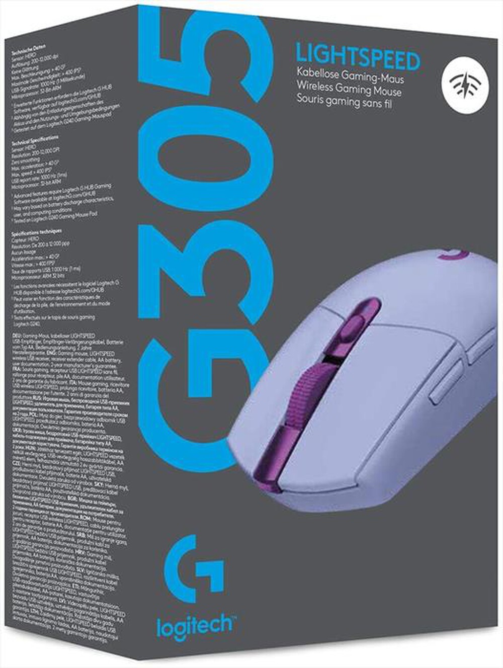 "LOGITECH - G305-Lilac"