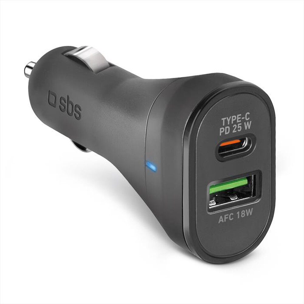 "SBS - Car charger TECRPD25W-Nero"