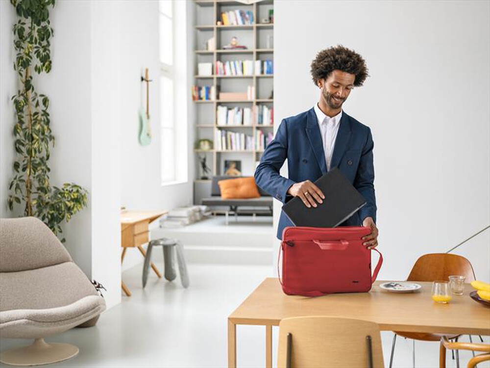 "TRUST - BOLOGNA LAPTOP BAG 16? ECO RED-Red"