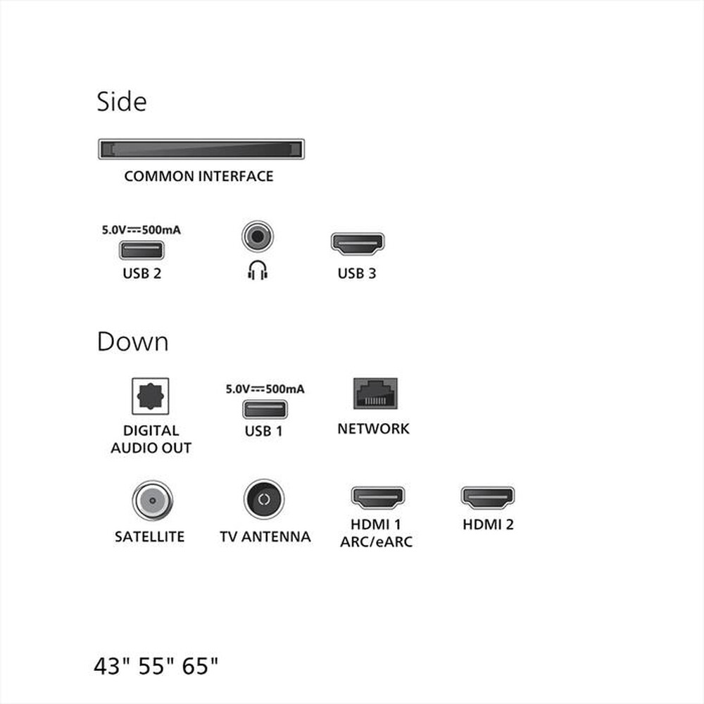 Immagine del prodotto PHILIPS - 43PUS8600/12-Black