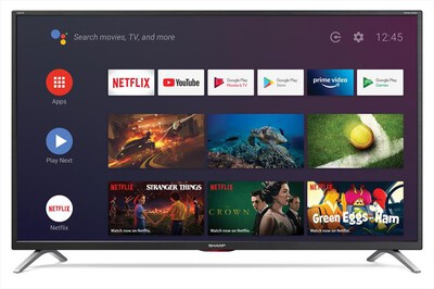 SHARP - Smart TV LED ANDROID HD READY 32" 32BI5EA-Nero