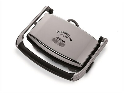 ARIETE - 1911 Toast & Grill Slim Piastra Elettrica-Argento