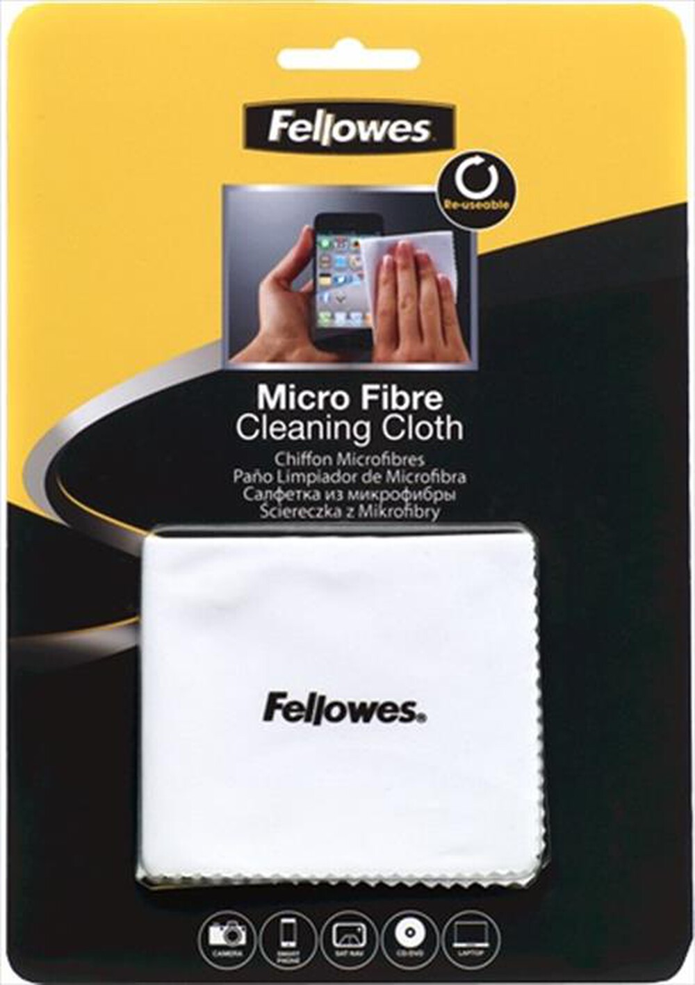 "FELLOWES - Panno di pulizia in microfibra"