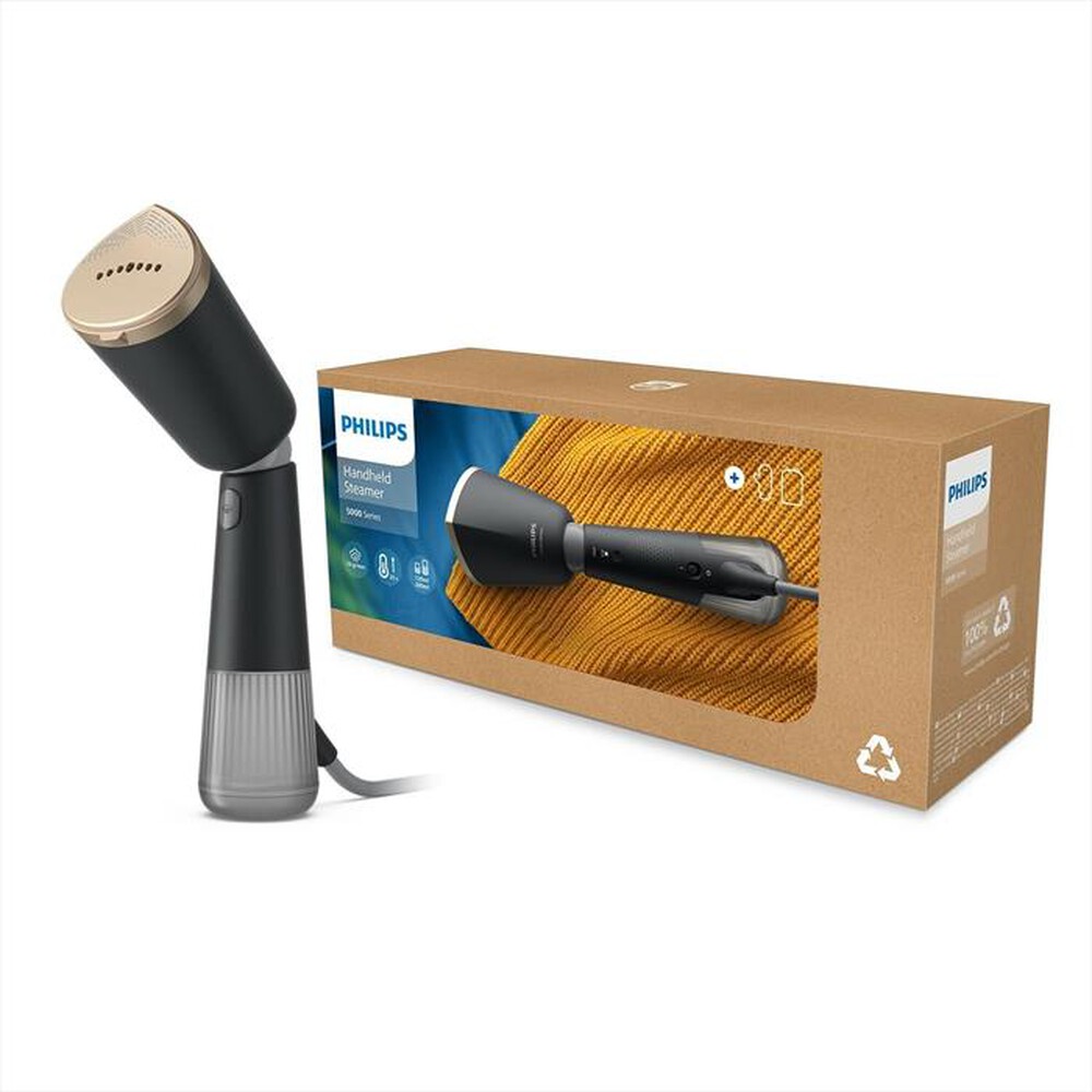 "PHILIPS - Ferro da stiro a vapore SERIE 5000 STH5030/80-Nero"
